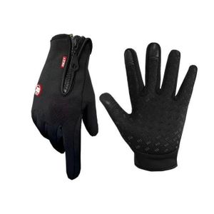 Gants de vélo, imperméable Coupe-Vent Anti-dérapant écran Tactile