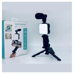 Kit de Tournage Vidéo Universel – Pour YouTube, TikTok, Vlogs (Smartphone & Caméra)