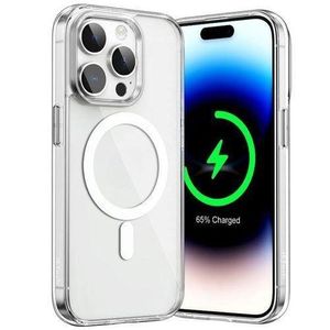 Pochette Souple Liquid transparente pour iPhone 14 Pro MagSafe magnétique