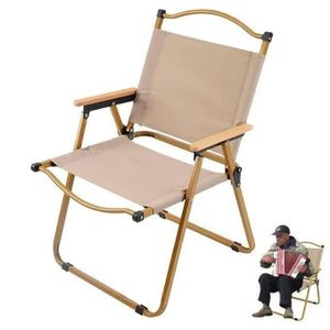 Chaise Pliante Portable pour Camping en Plein Air