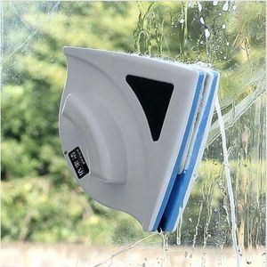 Lave-vitre magnétique Double face, 360 degrés, 6CM d'épaisseur, avec brosse de nettoyage