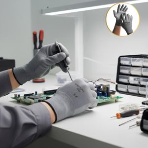 قفازات حماية معززة – أمان احترافي ضد الثقب