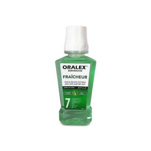 ORALEX  BAIN DE BOUCHE FRAICHEUR,Blanchiment naturelle  250ML