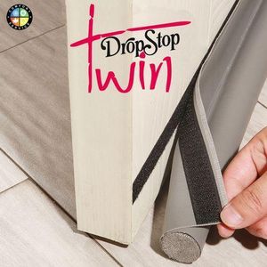 Drop Stop Bouchon De Tirage De Porte, Coupe-Vent (Gris)