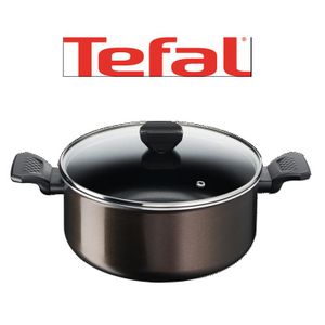 Tefal Easy Cook & Clean B55_446_02 - Faitout 24+ couvercle