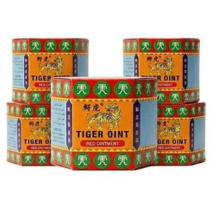 Tigres LOT 5 oint tiger naturel, soulagement de la douleur musculaire