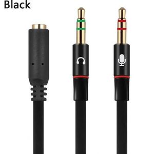 Adapter universel 3.5mm stéréo Audio casque Microphone  câble
