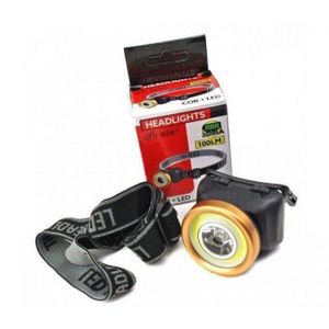 Gardez les mains libres avec cette lampe frontale puissante et légère.