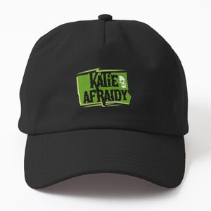 Logo du podcast Katie Afraidy casquette noire personnalisé