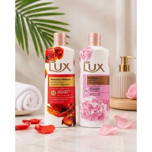 Lux Coffret de gels douche  Hibiscus romantique + Rose délicate