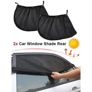 Lot de 2 Rideaux Pare-Soleil pour Voiture Lot de 2 Rideaux Pare-Soleil pour Voiture