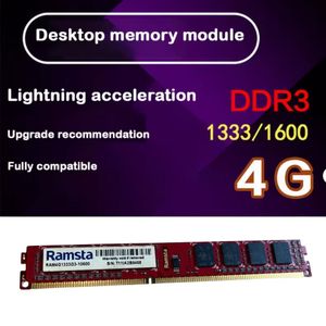 Ram 4GB DDR3 1333MHz - barrette mémoire 4Go d'occasion Pour PC Bureau