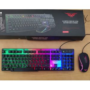 Dml Pack Clavier Souris Gaming Rétro-Eclairé ON LED à prix pas