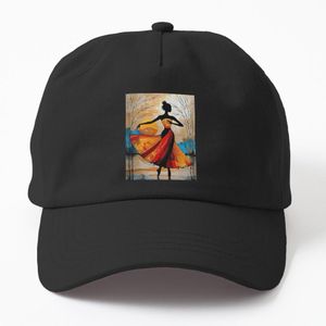 Elle bouge avec le soleil casquette noire personnalisé