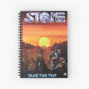 stone take the trip Spiral Notebook Bloc note