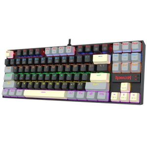 Redragon clavier de jeu Kumara K552LGY TKL RGB (Outemu Red Switches)