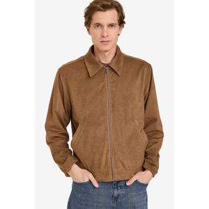 Defacto Veste zippée à col montant coupe régulière