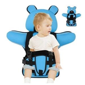 siège de sécurité, tapis de chaises respirants, coussin de siège de voiture et poussette pour bébé, réglable, 9 mois à 12 ans.