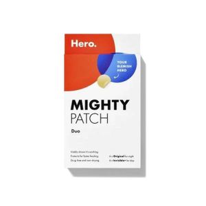 Hero Patchs Anti-Imperfections Duo pour Jour & Nuit, Traitement Rapide & Invisible, 12 Pièces