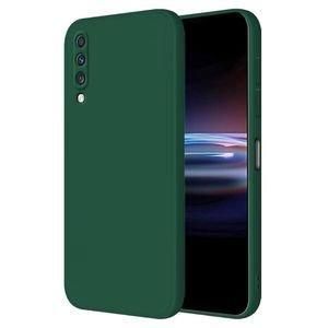 Case Coque Souple Liquid Silicone Samsung Galaxy A70 vert – Protection élégante et maniabilité