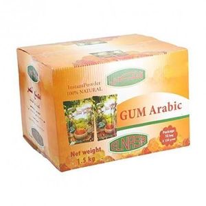 El Nasr  Gum 100% naturel Poudre instantané gum arabic 150g Gomme ArabiquGOMME ARABIC Carton 10 x Boisson Instantanée- poudre