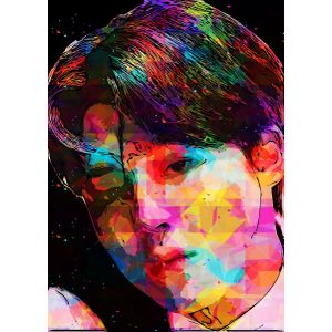 Jimin bts kpop  Style 3 Poster Chambre Haute Qualité