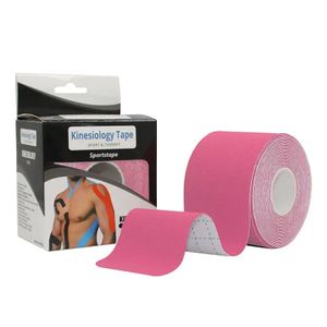 Kinesiotape,Strap Body Tape Bandes de Kinésiologie 5m x 5cm Soutien  musculaire Soulager la douleur Ruban Adhésif Résistant à l'eau