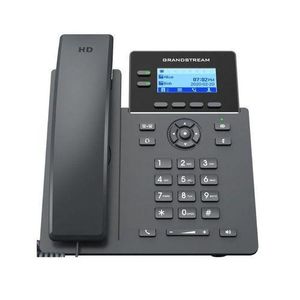 Grandstream Téléphone IP POE 2 Lignes/4 Comptes SIP avec écran LCD 2.41'' 
