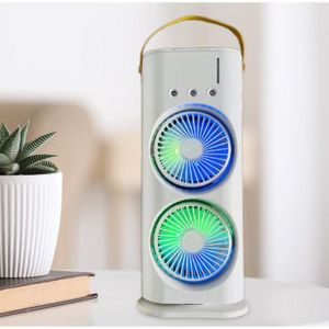 Mini climatiseur portable USB 3 en 1, ventilateur, refroidisseur, purificateur
