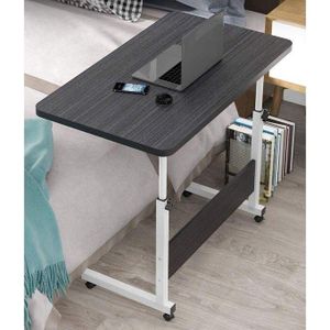 Bureau d'ordinateur réglable et portable pour lit ou canapé, au bureau, à la maison ou pour étudier.