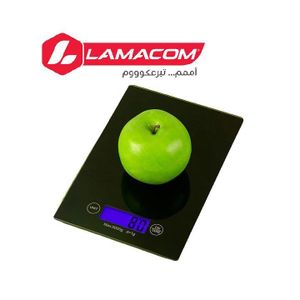 Lamacom Balance de cuisine numérique en verre Max 5Kg - Pèse Aliments Professionnel