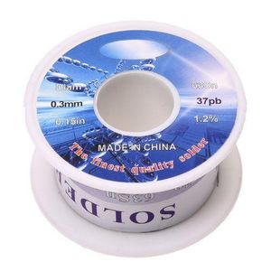 Fil de Soudure avec Flux de Noyau de Colophane Plomb-Étains 0,3 mm - 1,2% pour Soudure Précise
