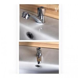 Robinet lavabo sur table froid pour sale de bain et toilette