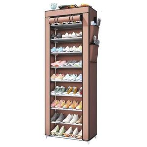 Étagère à Chaussures Tour 9 Niveaux – Organisateur Vertical Gain de Place