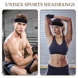 VEADA 2 bandes de cheveux de sport pour cheveux élastique pour cheveux  unisexe