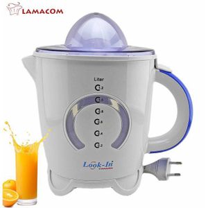 Lamacom Presse Agrumes Electrique 1.2 L - 40 40 W avec 2 2 cônes : Orange and Citron
