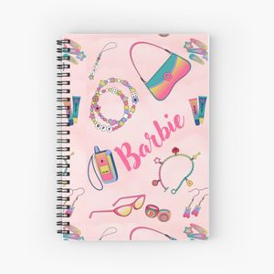 barbie g Spiral Notebook - Bloc note