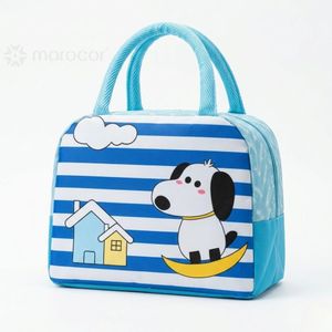 Sac isotherme pour déjeuner avec motif enfantin, idéal pour l'école ou le travail