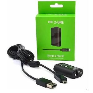 Batterie rechargeable manette XBOX One avec Câble - compatible pour Xbox Series S, X et Elite