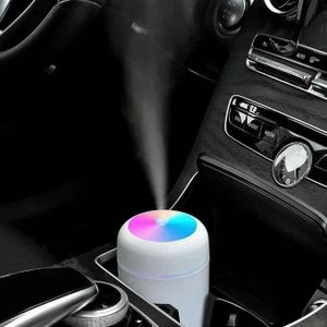 Humidificateur d'Air Atomiseur Diffuseur Huiles Essentielles LED 300 ml multi couleurs