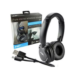 Nia Casque Sans Fil Q1 Bluetooth V5.3 Multifonction 4-en-1
