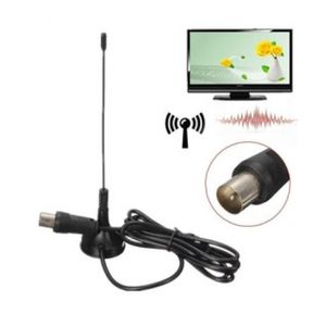 Antenne TV et Tnt Intérieure Puissante Petite et Portable à Base magnétique  pour Télévision 