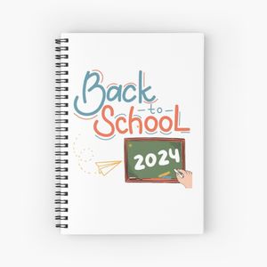 2024 Back to school  créée et vendue par MalokaShop  ⭐⭐⭐⭐⭐.Spiral Notebook Bloc note