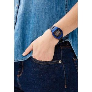 Casio Montre pour homme digital avec bracelet en résine F-91WM-2ADF