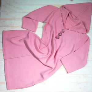 Generic Djellaba traditionnelle crepe de soie avec RANDA pour les fille vetement enfant a prix pas cher Jumia Maroc