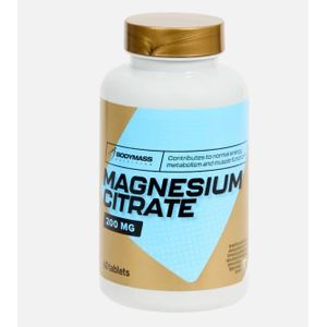 Bodymass Capsules de citrate de magnésium 200 mg