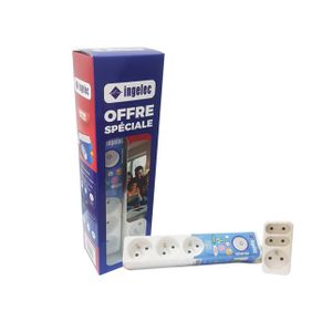 Kit bloc multiprise avec triplette