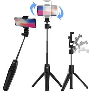 Generic Perche à Selfie Bluetooth, 3 en 1 Trépied Smartphone Extensible  Selfie Stick avec Télécommande sans Fil, Bâton Selfie Monopode pour iPhone  13 Pro Max/13 Pro/13 Mini/12/11/XR/X, Samsung, etc