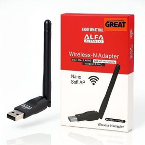 Adaptateur Wi-Fi USB Sans Fil Alfa Alfanext UW10-UW11