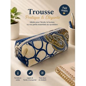 Trousse Unique - Trousse De Maquillage Et Scolaire Multiusage